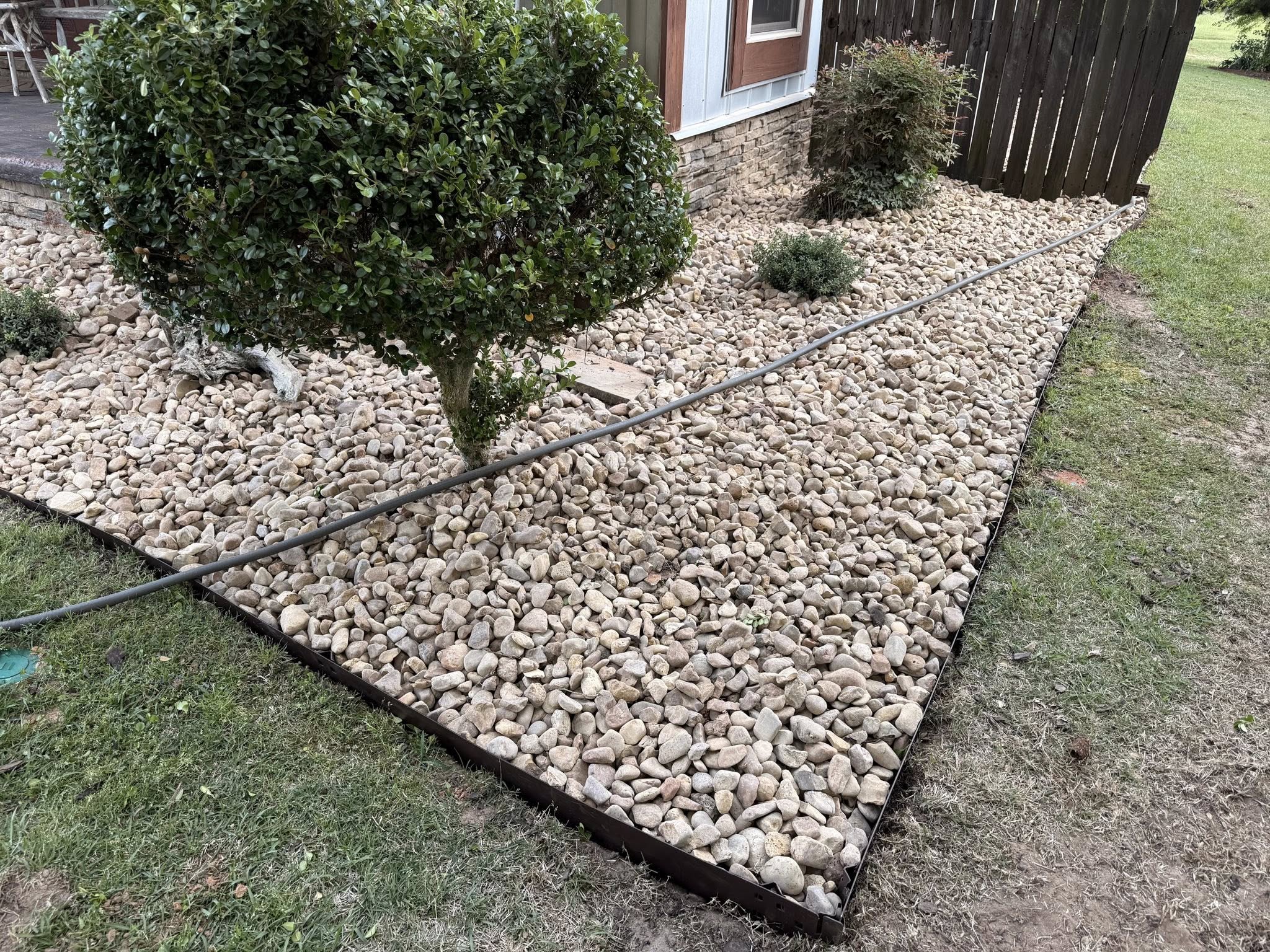 Landscaping project by Sovereign Residential Services