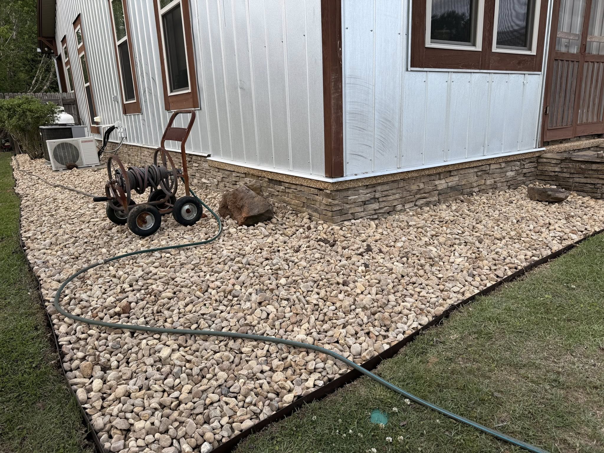 Landscaping project by Sovereign Residential Services