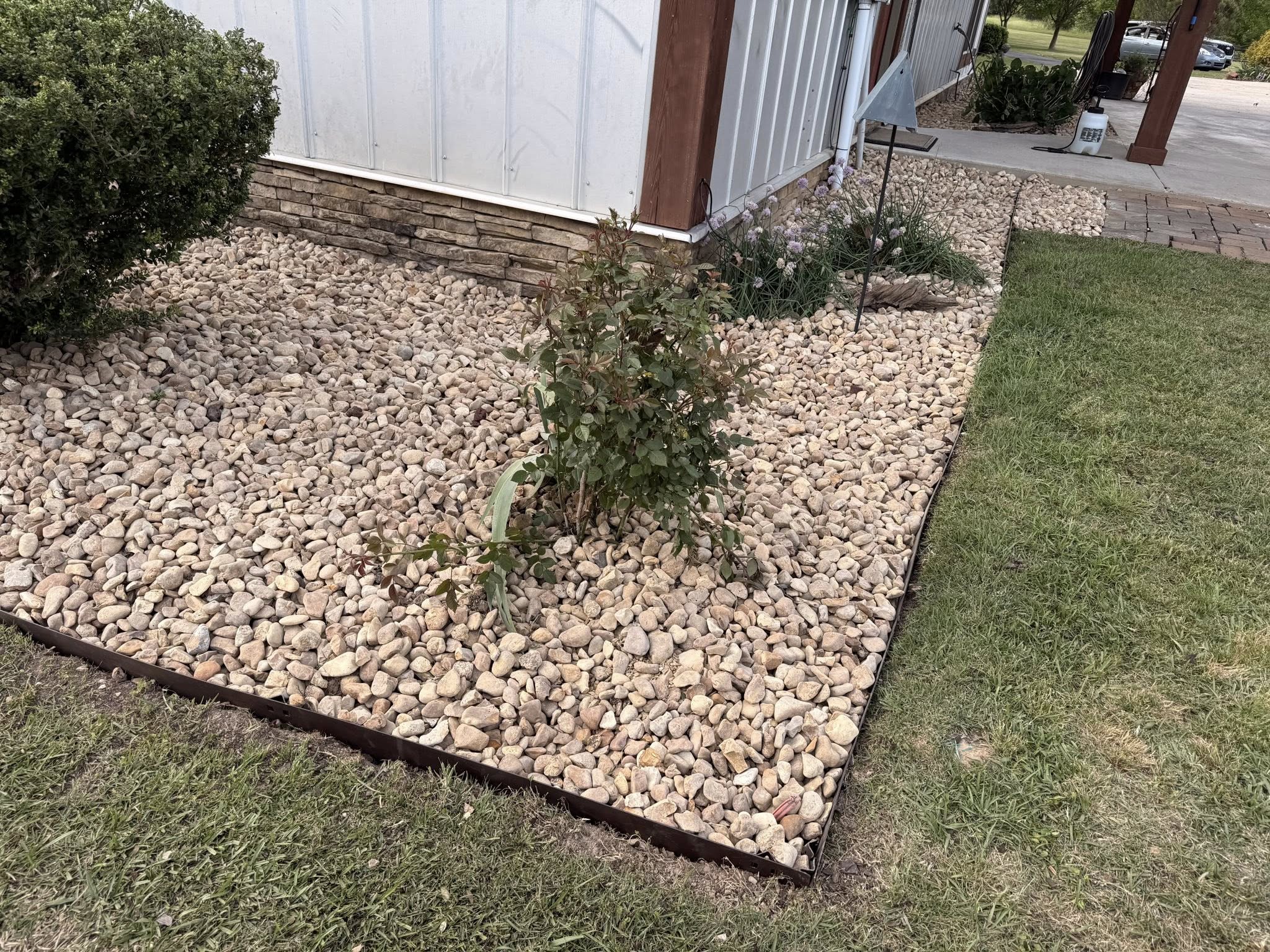 Landscaping project by Sovereign Residential Services